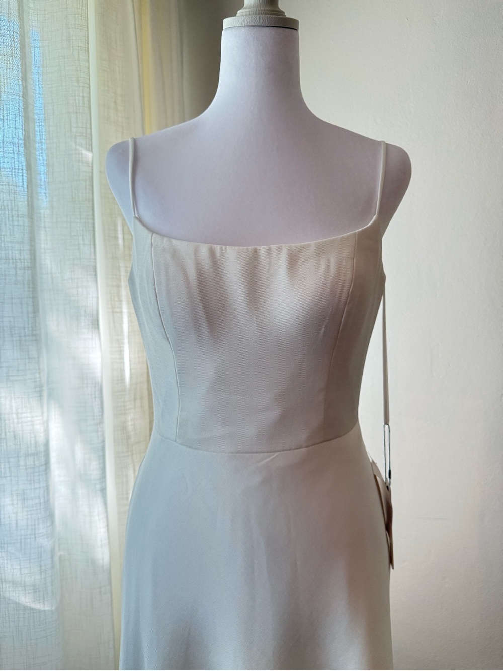 NWT Jenny Yoo "Callista" Soft Mikado Wedding Dress in Ivory – Size 2
